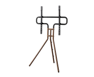 Hama Stojak do TV typu sztaluga wygląd drewna VESA 600x400 75" - 1516985 - zdjęcie 2